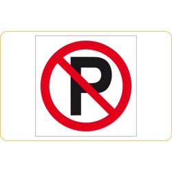 Pictogrambordje Verboden te...